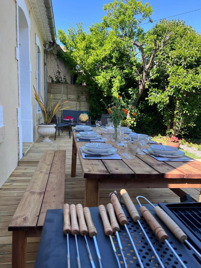Charmante Maison Climatisee Avec Piscine Au Calme A Καρκασόν Εξωτερικό φωτογραφία