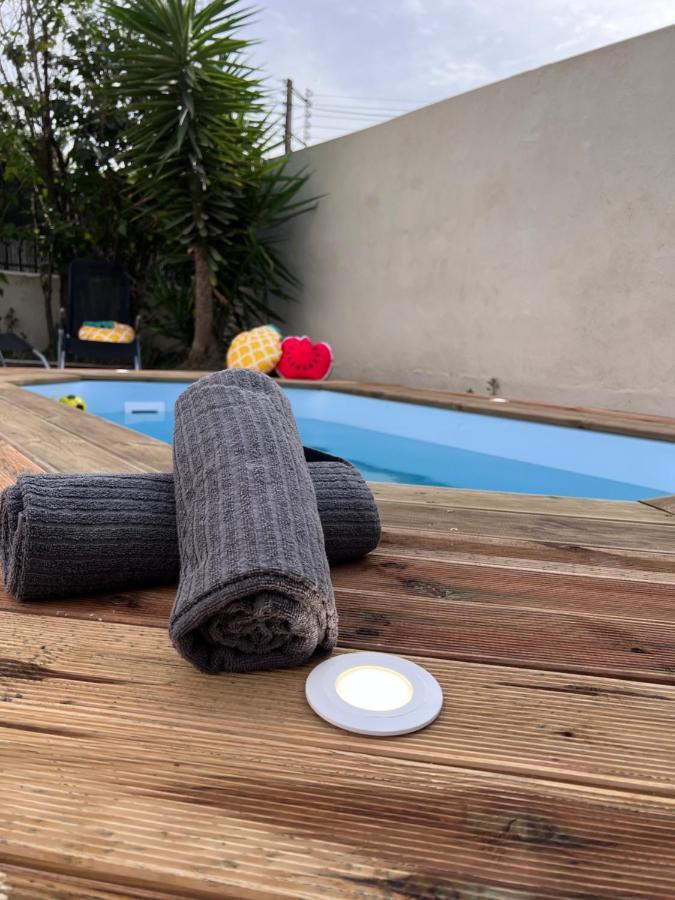 Charmante Maison Climatisee Avec Piscine Au Calme A Καρκασόν Εξωτερικό φωτογραφία